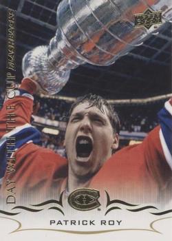 2018-19 Upper Deck - Day with the Cup Flashbacks #DCF-1 Patrick Roy Front
