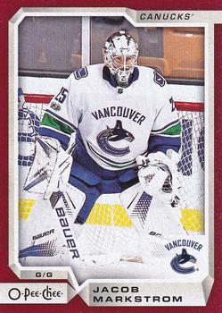 2018-19 O-Pee-Chee - Red Blank Back #69 Jacob Markstrom Front