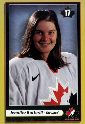 2004-05 Canadian World Womens Hockey Championship #4 Jennifer Botterill Front