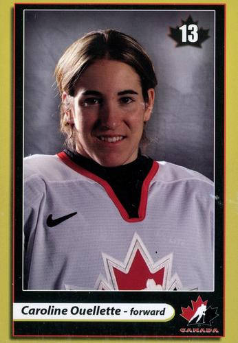 2004-05 Canadian World Womens Hockey Championship #14 Caroline Ouellette Front