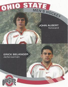 2007-08 Gatorade Ohio State Buckeyes (NCAA) #NNO Erick Belanger / John Albert Front