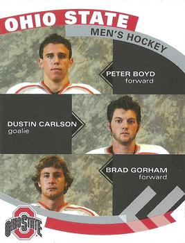 2007-08 Gatorade Ohio State Buckeyes (NCAA) #NNO Brad Gorham / Peter Boyd / Dustin Carlson Front