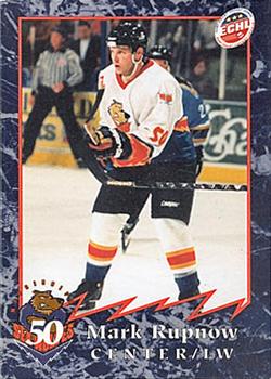 1996-97 Play It Again Sports Mississippi Sea Wolves (ECHL) #18 Mark Rupnow Front