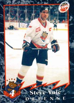 1996-97 Play It Again Sports Mississippi Sea Wolves (ECHL) #20 Steven Yule Front