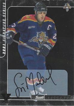 2015-16 In The Game Final Vault - 2000-01 Be a Player Signature Series Autographs (Black Vault Stamp) #14 Scott Mellanby Front