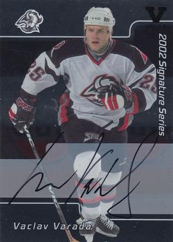 2015-16 In The Game Final Vault - 2001-02 Be a Player Signature Series Autographs (Black Vault Stamp) #54 Vaclav Varada Front