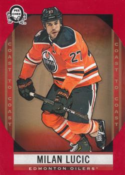 2018-19 O-Pee-Chee Coast to Coast - Red #26 Milan Lucic Front