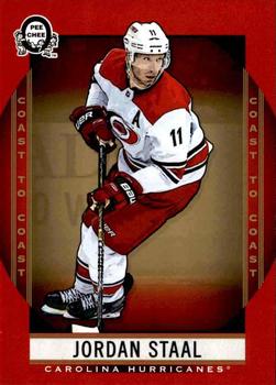 2018-19 O-Pee-Chee Coast to Coast - Red #55 Jordan Staal Front