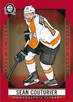 2018-19 O-Pee-Chee Coast to Coast - Red #74 Sean Couturier Front