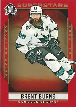 2018-19 O-Pee-Chee Coast to Coast - Red #121 Brent Burns Front