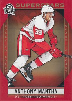 2018-19 O-Pee-Chee Coast to Coast - Red #134 Anthony Mantha Front