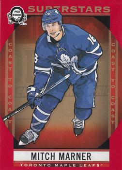 2018-19 O-Pee-Chee Coast to Coast - Red #142 Mitch Marner Front