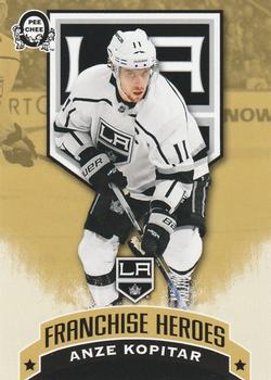 2018-19 O-Pee-Chee Coast to Coast - Franchise Heroes #G-9 Anze Kopitar / Marcel Dionne Front