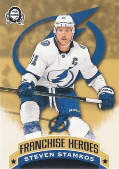 2018-19 O-Pee-Chee Coast to Coast - Franchise Heroes #G-14 Steven Stamkos / Dave Andreychuk Front