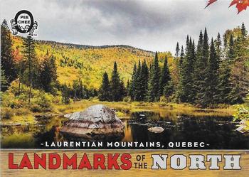2018-19 O-Pee-Chee Coast to Coast - Landmarks of the North #LN-31 Laurentian Mountains, Quebec Front
