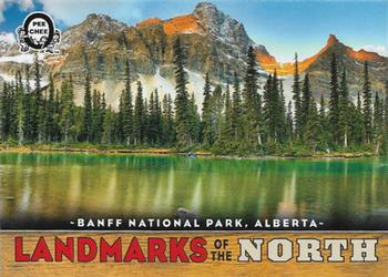 2018-19 O-Pee-Chee Coast to Coast - Landmarks of the North #LN-12 Banff National Park, Alberta Front
