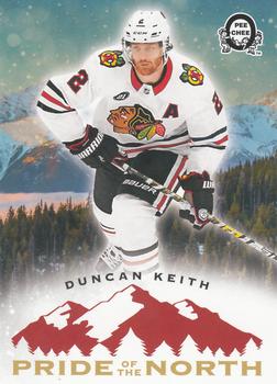 2018-19 O-Pee-Chee Coast to Coast - Pride of the North #P-28 Duncan Keith Front
