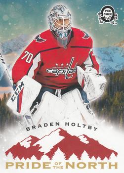 2018-19 O-Pee-Chee Coast to Coast - Pride of the North #P-42 Braden Holtby Front