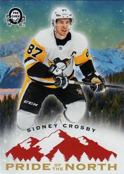 2018-19 O-Pee-Chee Coast to Coast - Pride of the North #P-46 Sidney Crosby Front