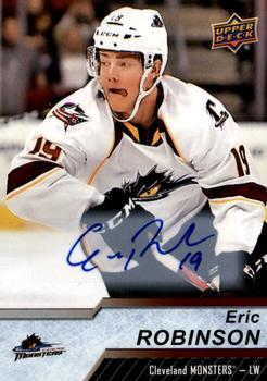 2018-19 Upper Deck AHL - Autographs #17 Eric Robinson Front