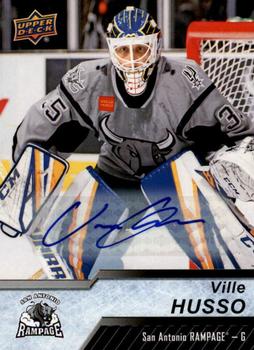 2018-19 Upper Deck AHL - Autographs #38 Ville Husso Front