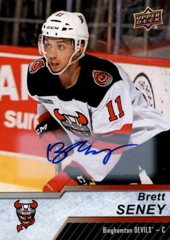2018-19 Upper Deck AHL - Autographs #50 Brett Seney Front