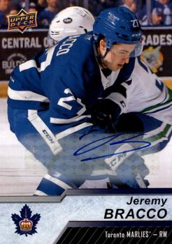 2018-19 Upper Deck AHL - Autographs #53 Jeremy Bracco Front