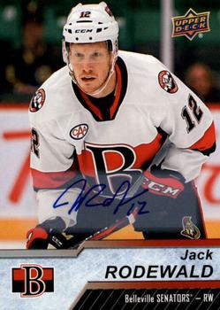 2018-19 Upper Deck AHL - Autographs #68 Jack Rodewald Front