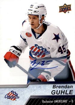 2018-19 Upper Deck AHL - Autographs #72 Brendan Guhle Front