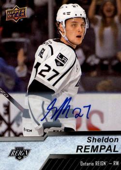 2018-19 Upper Deck AHL - Autographs #75 Sheldon Rempal Front