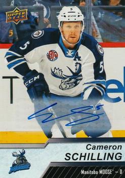 2018-19 Upper Deck AHL - Autographs #77 Cameron Schilling Front