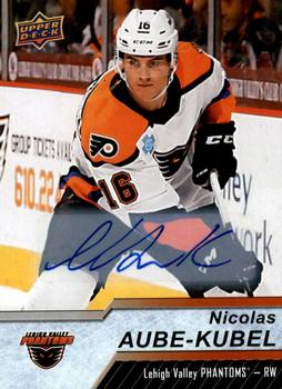 2018-19 Upper Deck AHL - Autographs #81 Nicolas Aube-Kubel Front
