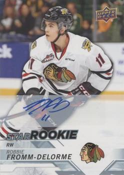 2018-19 Upper Deck CHL - Autographs #361 Robbie Fromm-Delorme Front