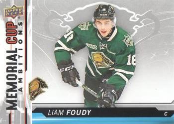 2018-19 Upper Deck CHL - Memorial Cup Ambitions #CA-18 Liam Foudy Front