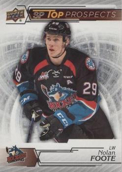 2018-19 Upper Deck CHL - SP Top Prospects #SP15 Nolan Foote Front