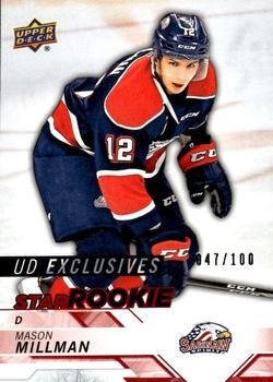 2018-19 Upper Deck CHL - Star Rookies UD Exclusives #324 Mason Millman Front