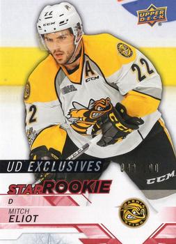 2018-19 Upper Deck CHL - Star Rookies UD Exclusives #357 Mitch Eliot Front