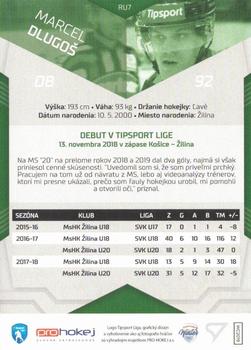 2018-19 SportZoo Tipsport Liga Winter Classic - Tipsport Liga 2018-19 - Rookie Update #RU7 Marcel Dlugos Back