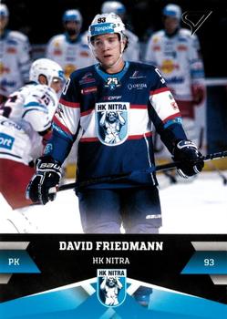 2017-18 SportZoo Tipsport Liga #072 David Friedmann Front