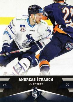 2017-18 SportZoo Tipsport Liga #107 Andreas Strauch Front