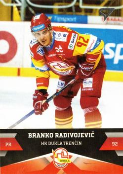 2017-18 SportZoo Tipsport Liga #116 Branko Radivojevic Front
