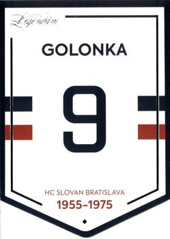 2018 SportZoo Pocta Legendam I. edicia - Plaketa #PL04 Jozef Golonka Front