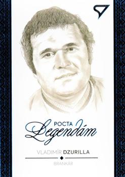 2018 SportZoo Pocta Legendam I. edicia - Portret Blue #PT05 Vladimir Dzurilla Front