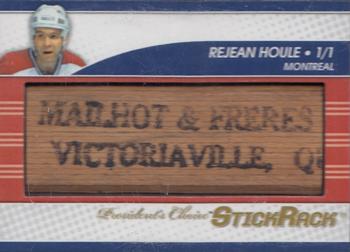 2017-18 Leaf Pearl - Personalized #PN-35 Rejean Houle Front
