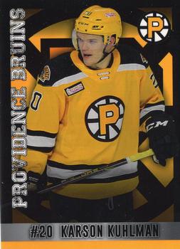 2018-19 Choice Providence Bruins (AHL) #14 Karson Kuhlman Front