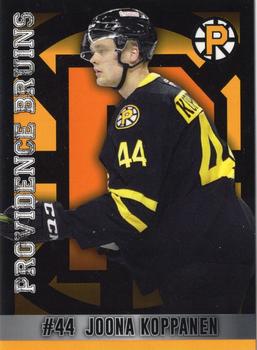 2018-19 Choice Providence Bruins (AHL) #26 Joona Koppanen Front
