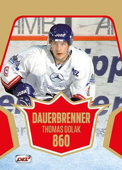 2013-14 Playercards Inside (DEL) - Dauerbrenner #DEL-DB10 Thomas Dolak Front