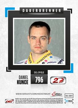 2013-14 Playercards Inside (DEL) - Dauerbrenner #DEL-DB11 Daniel Kunce Back