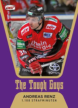 2013-14 Playercards Inside (DEL) - The Tough Guys #DEL-TT09 Andreas Renz Front