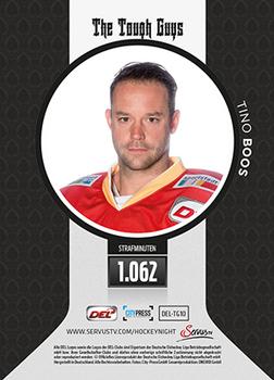 2013-14 Playercards Inside (DEL) - The Tough Guys #DEL-TT10 Tino Boos Back